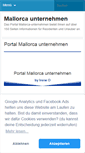 Mobile Screenshot of mallorca-unternehmen.com